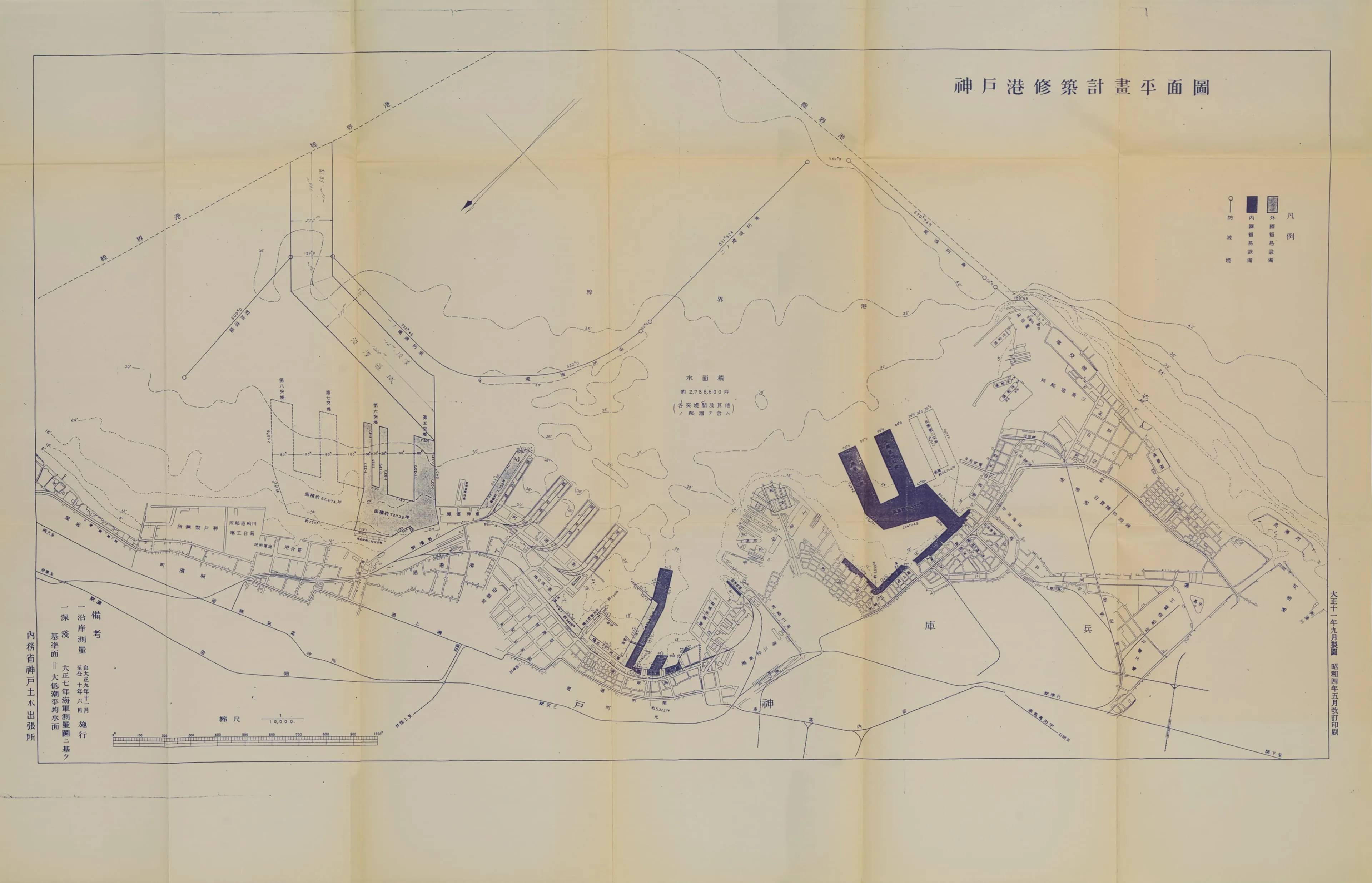 築港計画（地図）