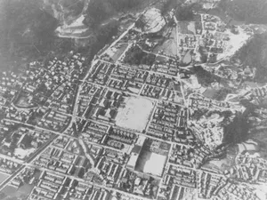 西代五位ノ池付近、中央滝川中学校