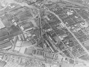 右端上部兵庫駅、左端上東尻池