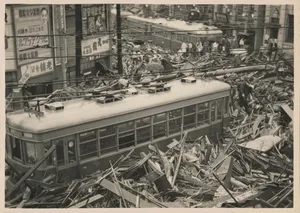 三越前の惨状、1938年7月5日